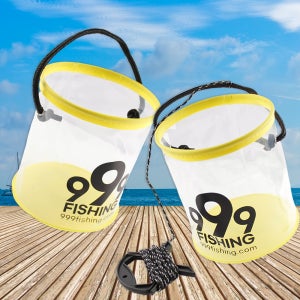 투명 두레박 접이식 두레박줄 바다 민물 해루질 낚시 뚜레박