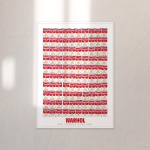 [아티쉬] 액자 / One Hundred Cans, 1962(Large), 앤디 워홀(Andy Warhol)