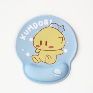 꿈돌이 쿠션 마우스패드(B) 손목 보호 받침대 마우스 메모리폼 쿠션 캐릭터
