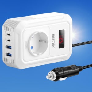 카니발 220V 12볼트 자동차 차량용 파워인버터, DC12V를 AC220V로, 200W