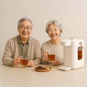 오쿠 건강드림 글라스 달임 포트 2.2리터 약탕기 OCC-DP2200