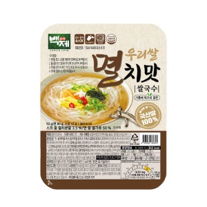 백제 우리쌀 쌀국수 멸치맛 92g x 24개