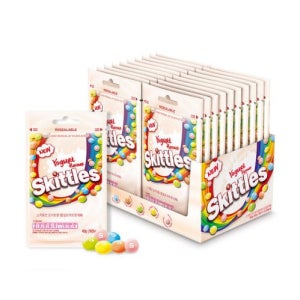 (각) 마즈 스키틀즈 요거트(흰색), 40g, 20개