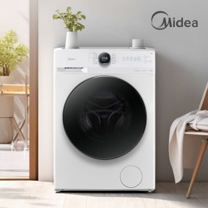 마이디어 스팀케어 드럼세탁기 12kg 화이트 1등급