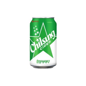 롯데 칠성사이다 뚱캔 355ml 6입 탄산음료 바코드있음 무인편의점 아이스크림할인점 전용