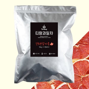 티랑 건조과일 건자몽 500g 반달형 대용량 카페납품용 음료가니쉬 건과일