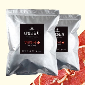티랑 건조과일 건조자몽 1kg 반달형 대용량 카페납품용 음료가니쉬 건과일
