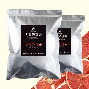 티랑 건조과일 건조자몽 1kg 반달형 대용량 카페납품용 음료가니쉬 건과일