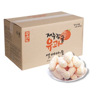 제주감귤 유과 일괄포장 한과 선물세트 설날 추석 명절 선물 부모님 어르신 3.75kg, 1개