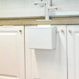 걸이형쓰레기통 주방 싱크대 휴지통 걸이식 6L