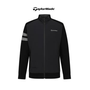 테일러메이드 남성 우븐 하이브리드 집업 니트 골프 가디건 TMSCN3332-199