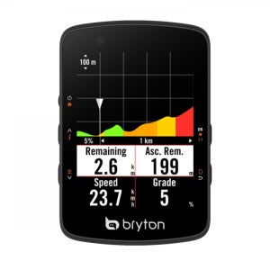 최신 브라이튼 라이더 550 GPS 속도계 자전거 네비게이션