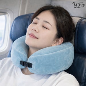 와이핏 기내용 목베개 여행용 목베개 비행기 기내 목쿠션 휴대용 메모리폼