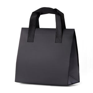 (100개) 블랙 보냉백 대 일회용 휴대용 손잡이 맥주 은박 피크닉 보냉팩 캠핑 보온백