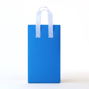 (100개) 블루 보냉백 미니 일회용 휴대용 손잡이 맥주 은박 피크닉 보냉팩 캠핑 보온백