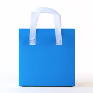 (100개) 블루 보냉백 중 일회용 휴대용 손잡이 맥주 은박 피크닉 보냉팩 캠핑 보온백