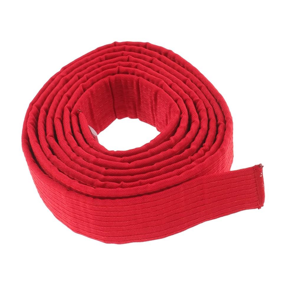 밀리스텐 260미터 가라테 태권도 벨트 전시 킥복싱 벨트 편안한 재료 무술 교육용