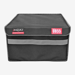 MOXI UB55 오토바이 배달가방 방수 블랙 배달통 퀵서비스 치킨 피자