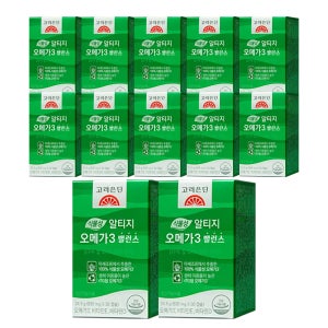 [고려은단] 고려은단 식물성 알티지 오메가3 밸런스 30캡슐, 12개