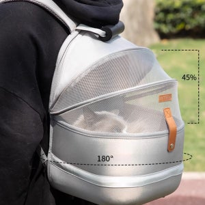 [공동구매 20%OFF] 펫시크 투명 고양이 이동가방