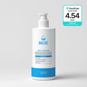 볼빅 세보샴푸 500g,지루성 두피 머리 트러블 진정 가려움 각질 정수리 냄새 제거 스케일링 샴푸