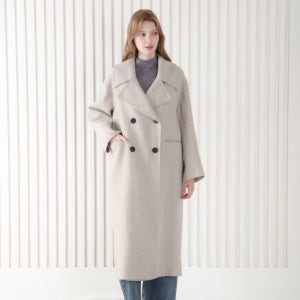 [요프네 Yoffne] 빅카라 더블코트 Big collar double coat