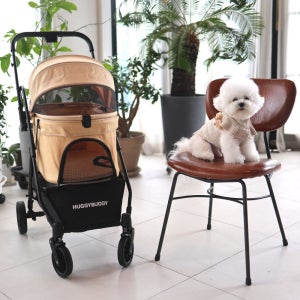 허기버기 보그 접이식 오토폴딩 강아지 유모차