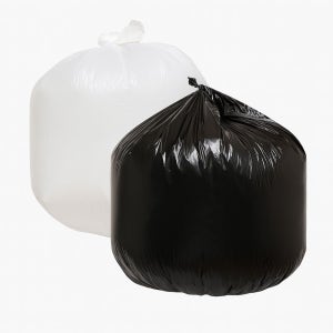 쓰레기 봉투 배접형 58x75cm 50장 백색 40리터 40L 재활용 비닐 봉지 분리수거