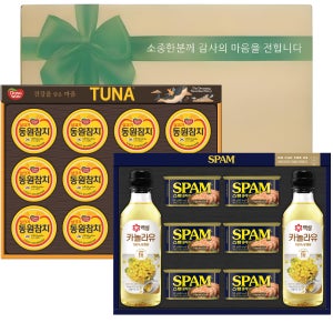 동원참치스팸혼합선물세트 (S12호+스팸복합1호)