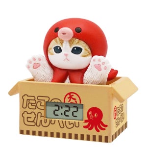모프샌드 바다 생물 냥 고양이 골판지 시계 피규어 가챠 캡슐토이 타코냥