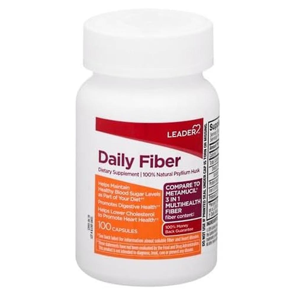 리더 질경이 차전자피 실리엄허스크 <b>psyllium husk</b> 100 캡슐