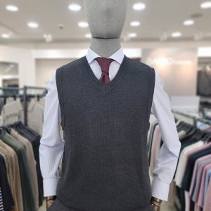 바쏘옴므 25F/W 브이넥 기본 니트 조끼3컬러 택일 WSZ3WV02-5