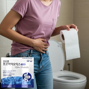 코오롱 프로바이오틱스 장용캡슐 60캡슐 2개월분 장내환경개선 변비관리 장면역강화 프리바이오틱스