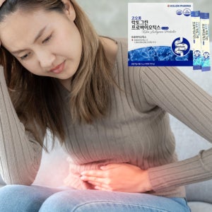 코오롱 락토그린 프로바이오틱스 60포 배가더부룩 장가스제거 복합유익균 장에좋은유산균