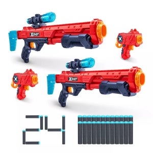 엑스샷 X-SHOT 엑셀 콤보 팩 호크아이 마이크로 폼 다트 블래스터 볼트 다트총 장난감총
