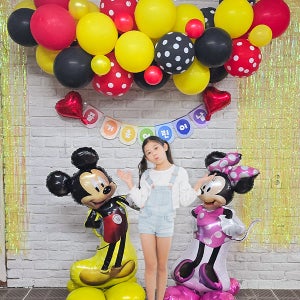 어린이날 포토존 장식 세트 17 / 어린이날 풍선 가랜드 장식 소품 디즈니 미니 미키 포토존 꾸미기
