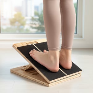 핏룸 종아리 스트레칭 보드 족저근막염 발목 경사대 다리 운동기구