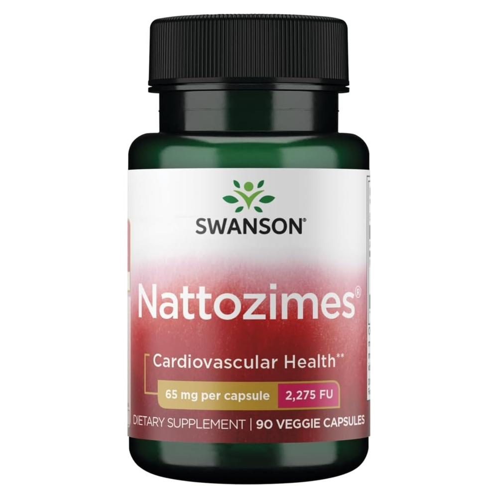 스완슨 나토자임스 2275 FU 65mg nattokinase 90 베지캡슐 1팩A