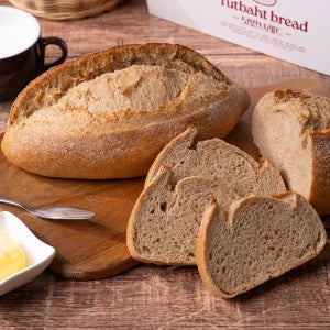 100% 통밀빵 우리밀 천연발효 통곡물 무설탕 건강 빵 410g, 4개