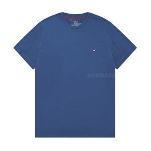 타미힐피거 09T3139 코어 플래그 반팔티 이브닝블루