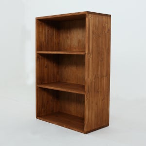 베르데퍼니처 공간깡패 카카오 오일 3단 원목 공간박스 수납장 칼라박스 나무상자 600