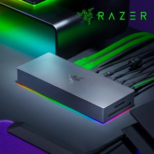 [국내정발] 레이저 썬더볼트5 독 도킹스테이션 블랙