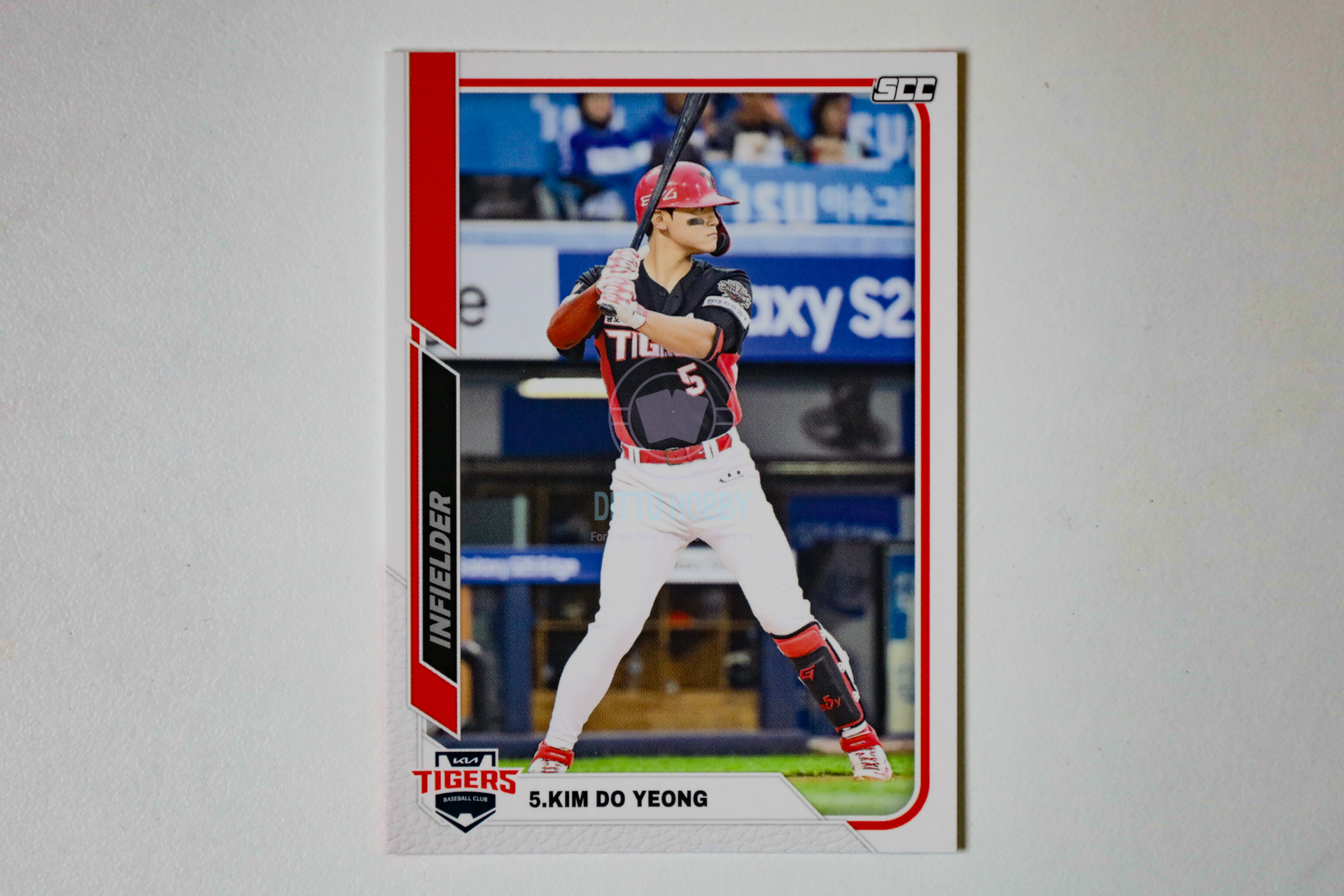 김도영 KIA 타이거즈 5번 베이스 SCC 2025 KBO 리그 센세이션 야구카드