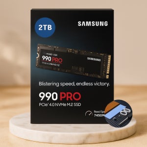 삼성 SSD 2테라 990 PRO NVME M.2 고속SSD 2TB