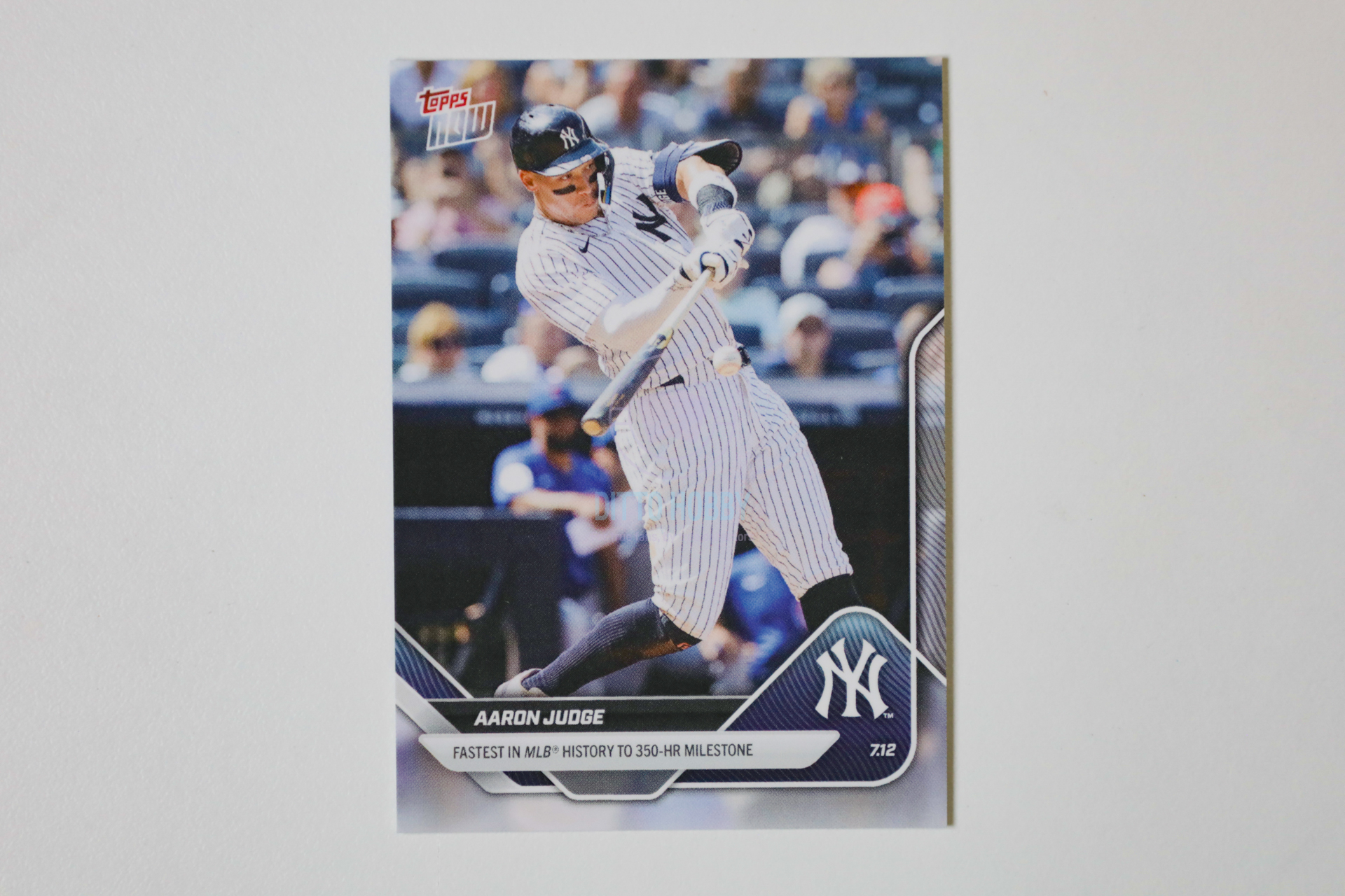 애런 저지 뉴욕 양키스 2025.7.12. MLB 탑스 나우 야구카드 TOPPS NOW 스포츠카드
