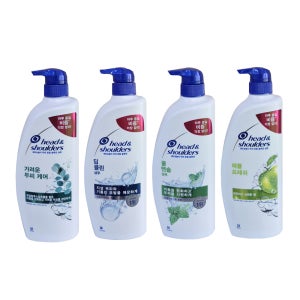 헤드앤숄더 샴푸/트리트먼트(린스) 850ml 1개 선택 가려운두피 쿨멘솔 딥클린 애플