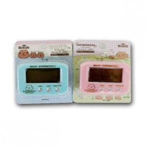 카피바라상 스톱워치 알람기능 휴대용 카운트업 시계 스톱워치