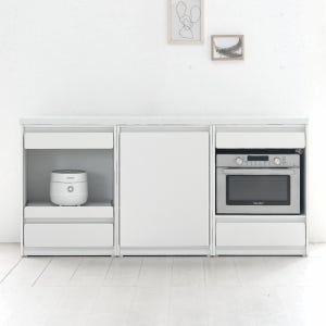 플레이너 전지밥솥 오븐 수납장 전자렌지 전기밥솥 정리함 베란다 선반 확장형