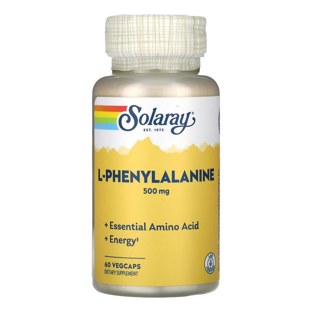 솔라레이 L-<b>페닐알라닌</b> 500mg 60베지캡스
