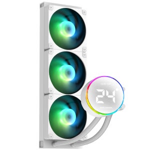 3RSYS 라니 XY 360 콰이어트 ARGB 화이트 저소음 CPU쿨러 3열 수냉쿨러